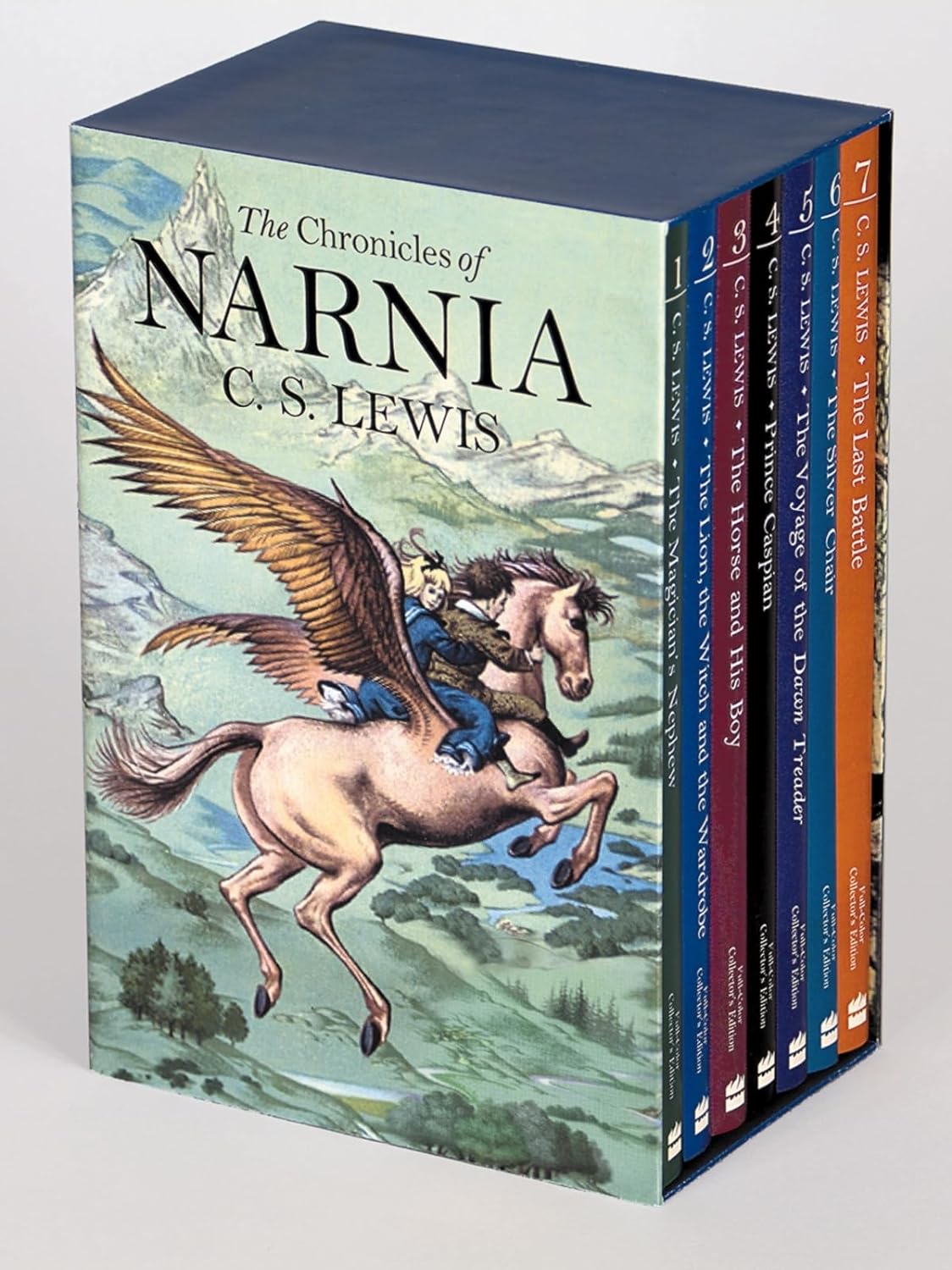 The Chronicles of Narnia Full-Color Paperback 7-Book Box Set