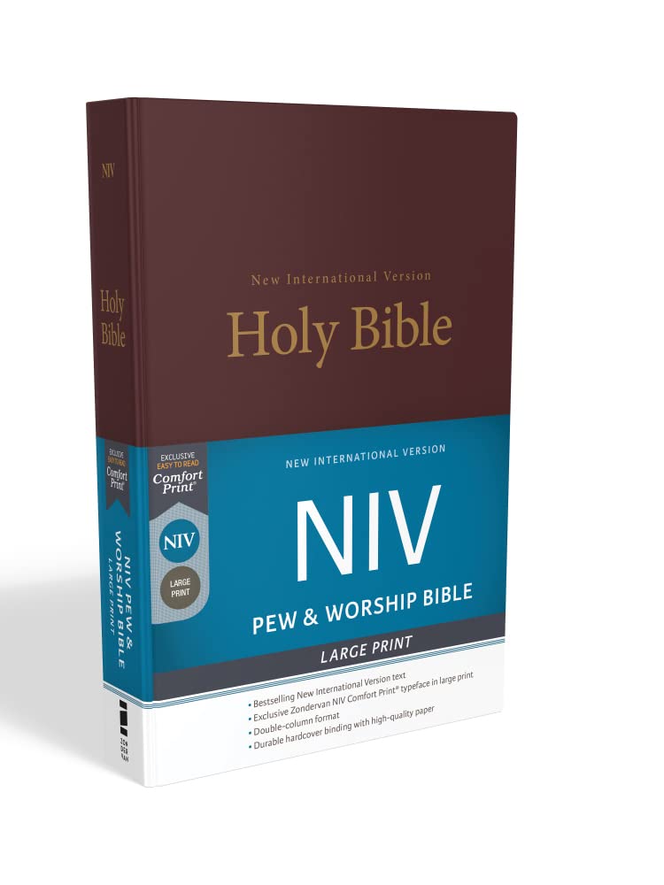 NIV, Pew and Worship Bible