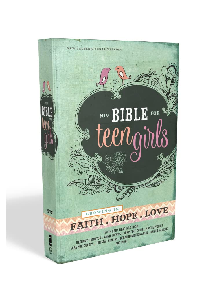 Bible for Teen Girls-NIV: Growing in Faith, Hope, and Love