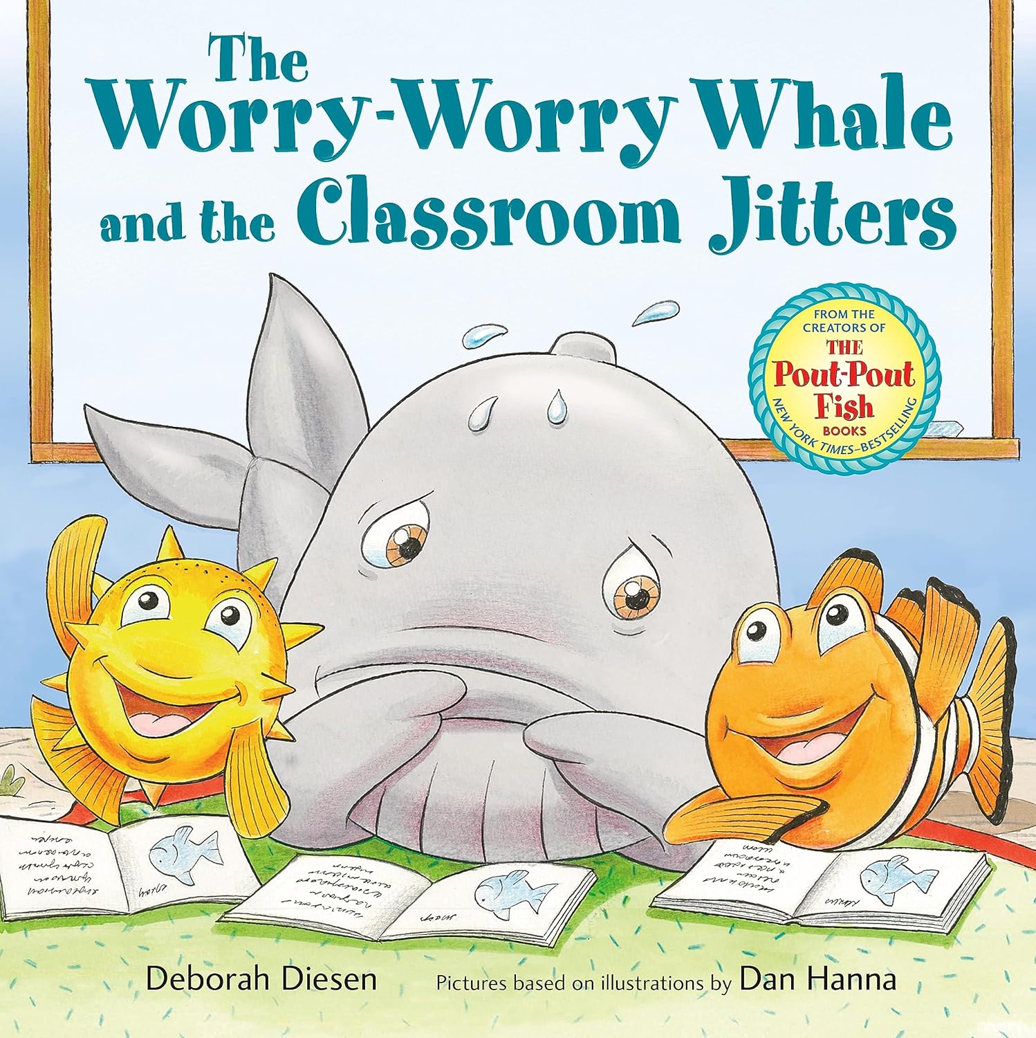 The Worry-Worry Whale and the Classroom Jitters