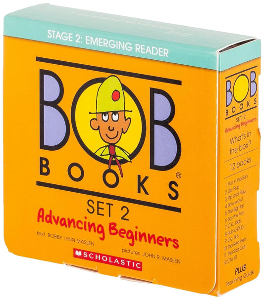 Bob Books Set 2 - Advancing Beginners (Stage 2: Emerging Reader)