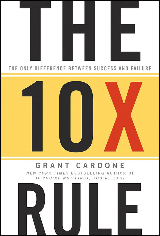 The 10x Rule: The Only Difference Between Success and Failure