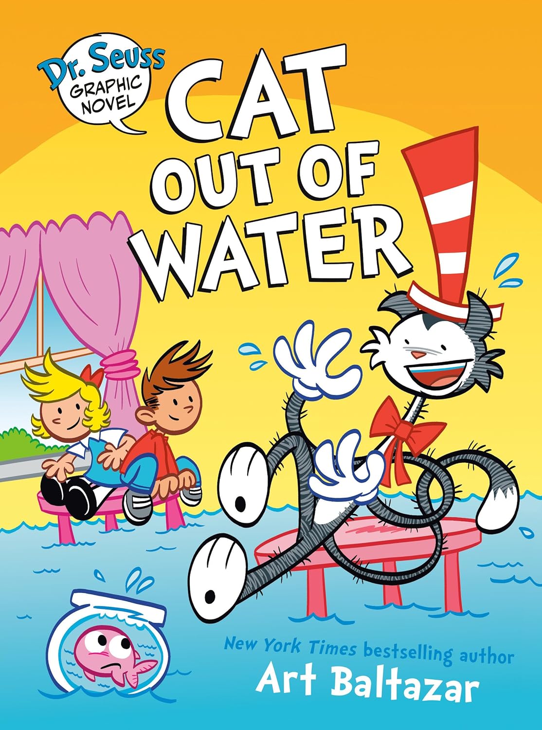 Dr. Seuss Graphic Novel: Cat Out of Water: A Cat in the Hat Story