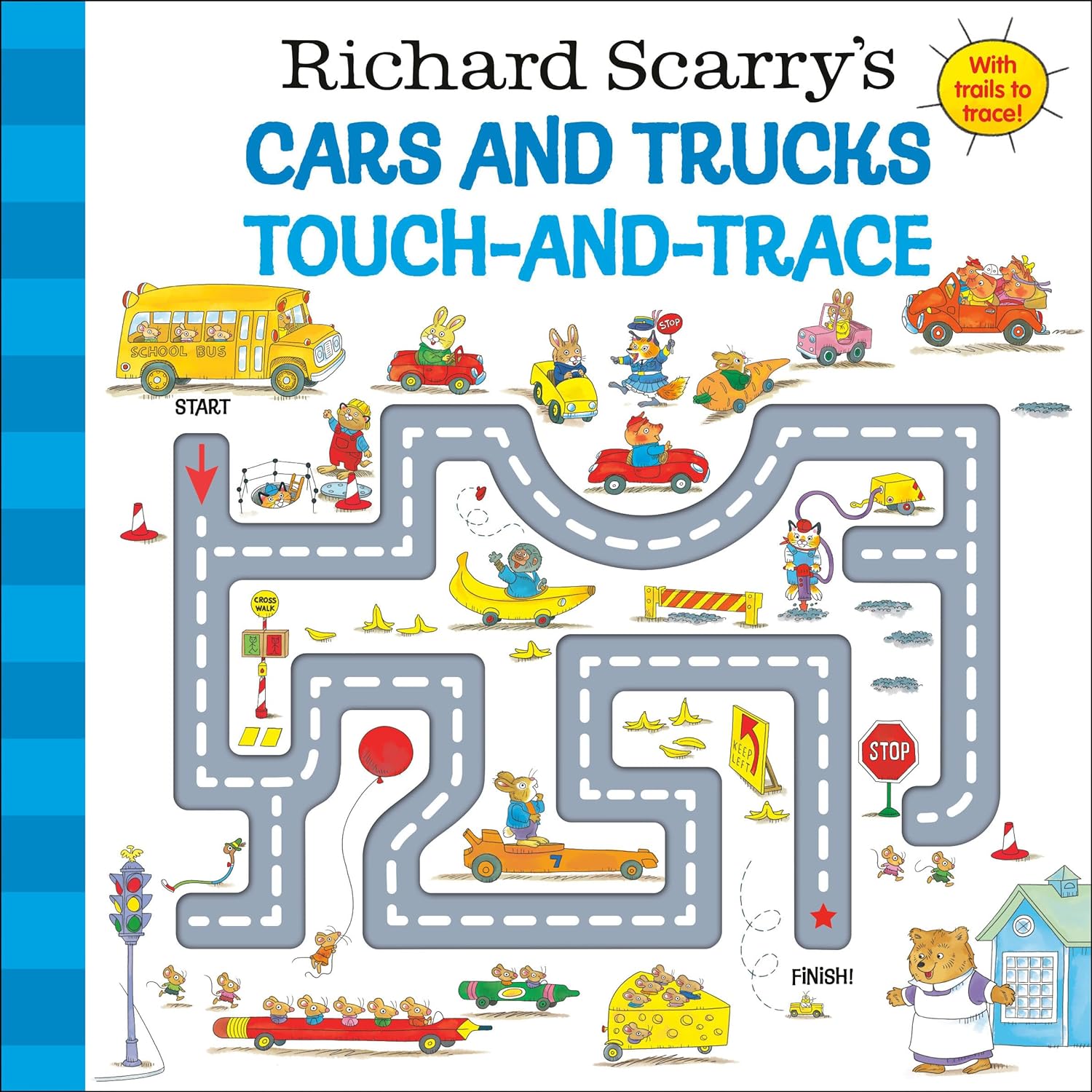 Richard Scarry's Cars and Trucks Touch-And-Trace