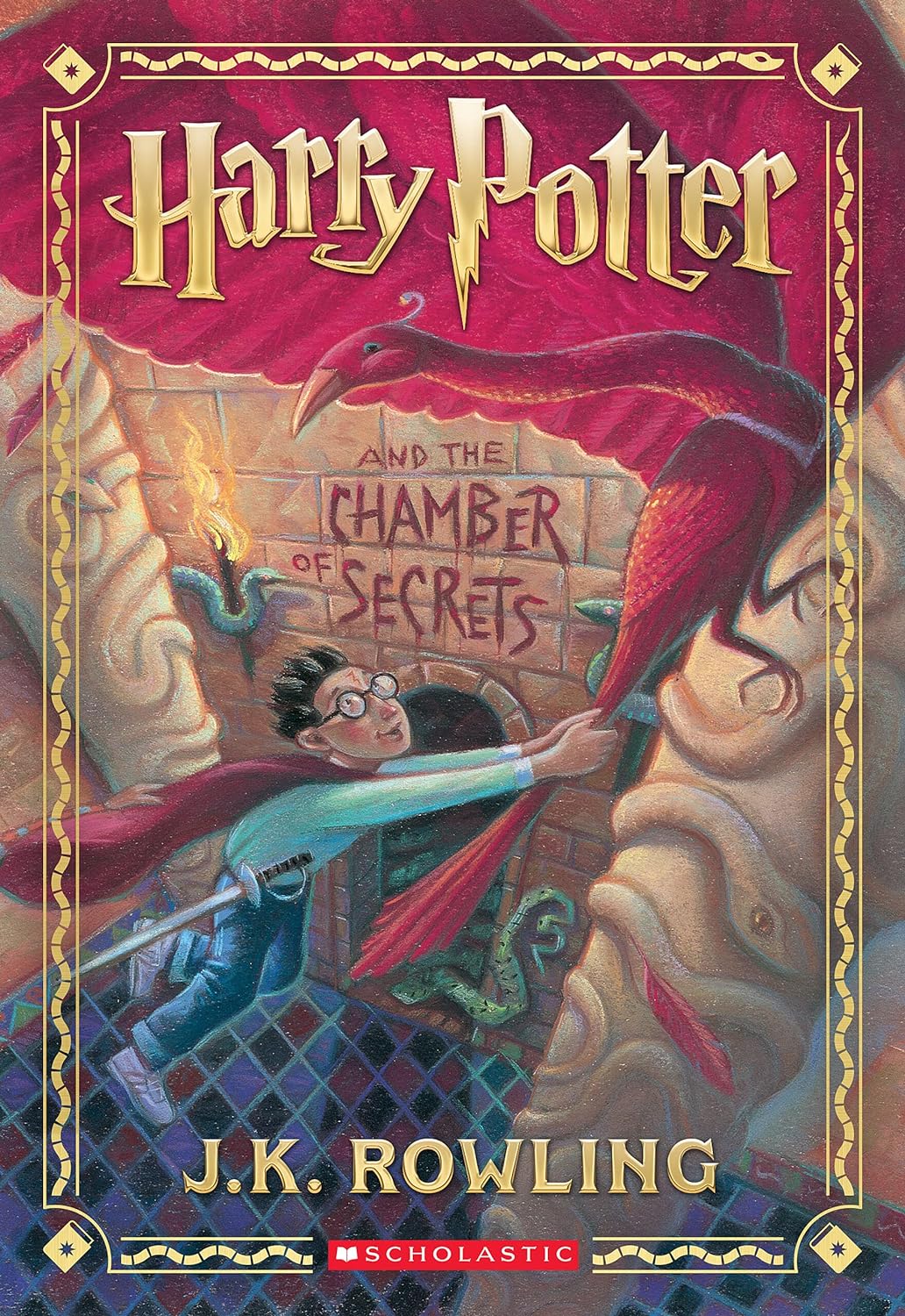 Harry Potter and the Chamber of Secrets (Harry Potter Series #2) by J. K. Rowling, Mary GrandPré (Illustrator)