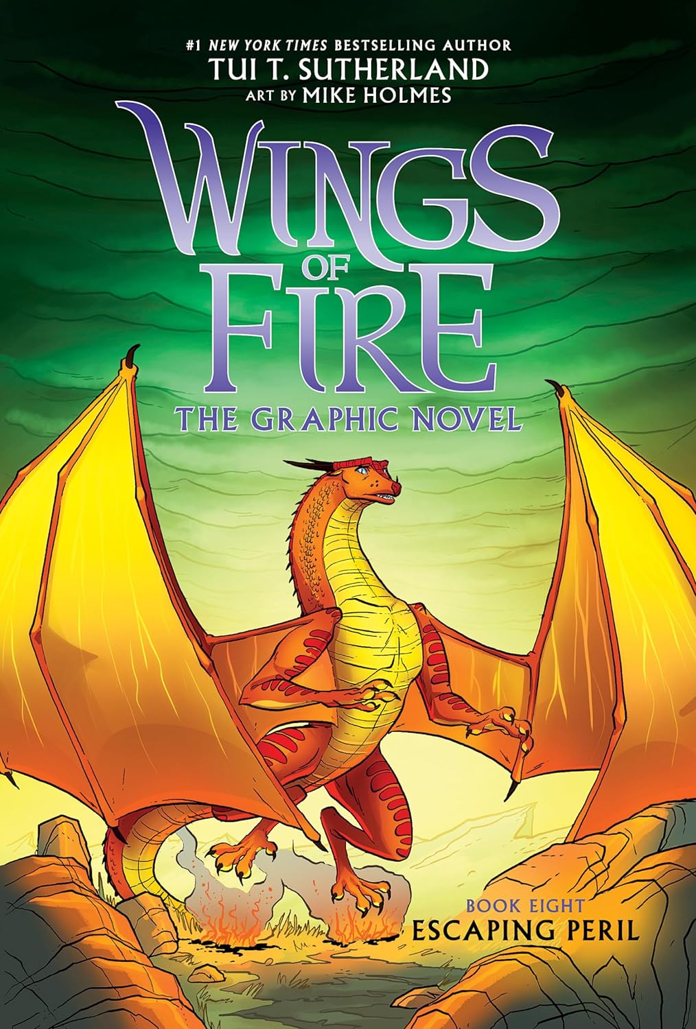 Escaping Peril: A Graphic Novel (Wings of Fire Graphic Novel #8) - Pre-Order