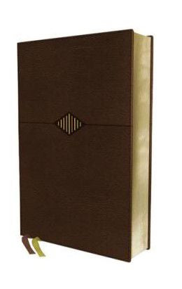 NIV, Thompson Chain-Reference Bible, Leathersoft, Brown, Red Letter, Comfort Print - Backorder