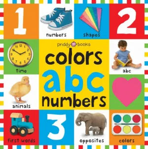 Big Board Books Colors, Abc, Numbers