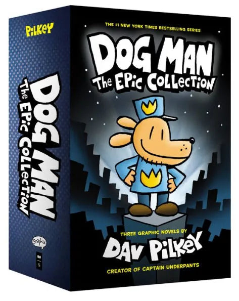 Dog Man: The Epic Collection (Dog Man #1-3 Box Set)