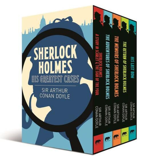 Sherlock Holmes: His Greatest Cases: 5-Volume Box Set Edition - Backorder