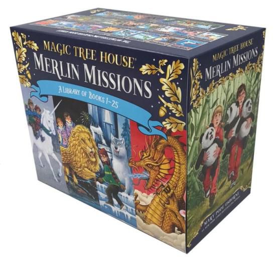 Magic Tree House Merlin Missions Books 1-25 Boxed Set (Backorder)